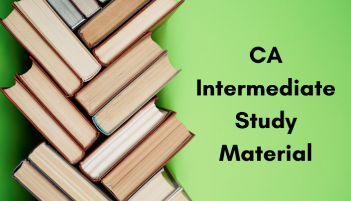 CA Intermediate study material
