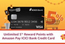Amazon pay icici credit card