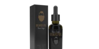 beard oil box