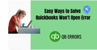 fix Quickbooks wont open