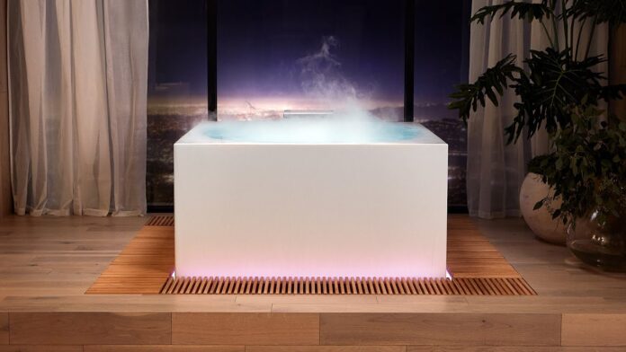 Japanese soaking tub