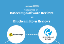 Comparison of Basecamp Software Reviews Vs Bluebeam Revu Reviews