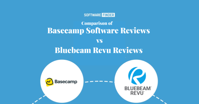 Comparison of Basecamp Software Reviews Vs Bluebeam Revu Reviews