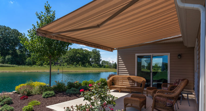 Seaside Serenity: Retractable Deck Awnings, WPB Style